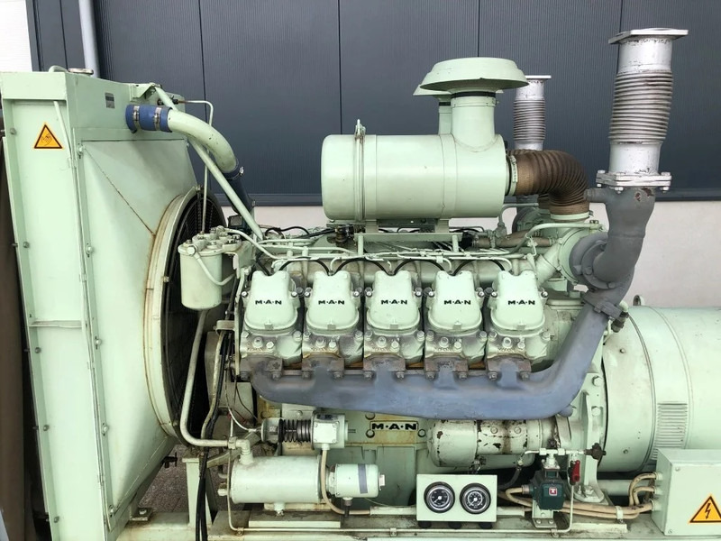Generador industriale MAN D2530 MTE 250 kVA generatorset Noodstroom Aggregaat 148 uur: foto 5