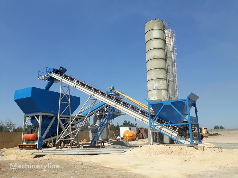 Planta de hormigón nuevo Plusmix 100 m³/hour Mobile Concrete Batching Plant - BETONYY ZAVOD - CEN: foto 16