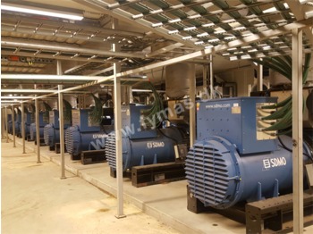 Generador industriale SDMO T2100 - 9 units x 1680 kW / 2100 kVA - Low hours !: foto 1