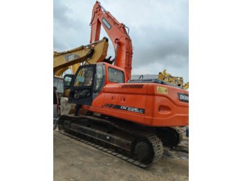 Excavadora de cadenas used excavators in stock for sale second hand excavator used machinery equipment Doosan dx225: foto 2