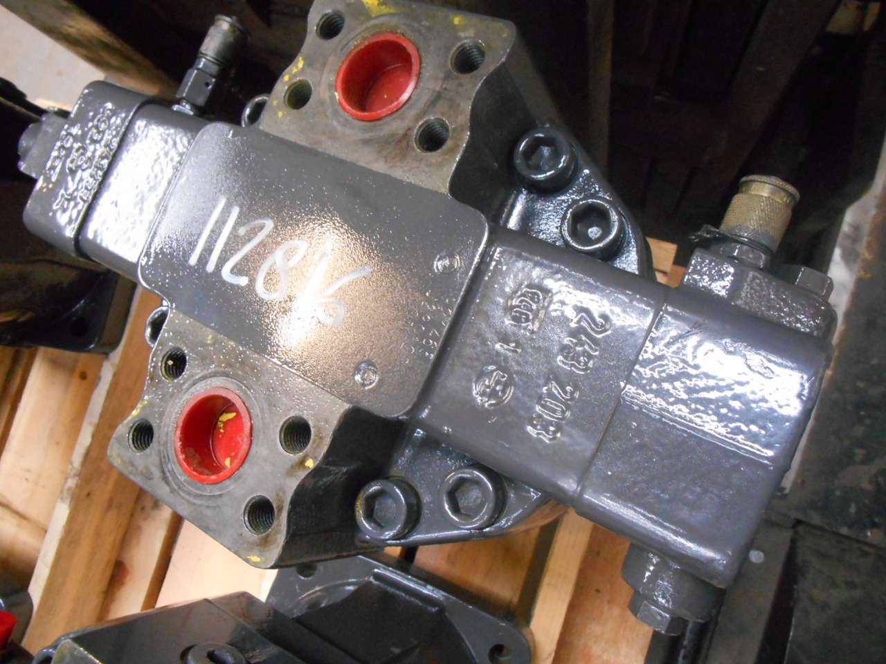 Motor hidráulico para Maquinaria de construcción Brueninghaus Hydromatik A6VM160EP2X/63W-VZB017A-S -: foto 4