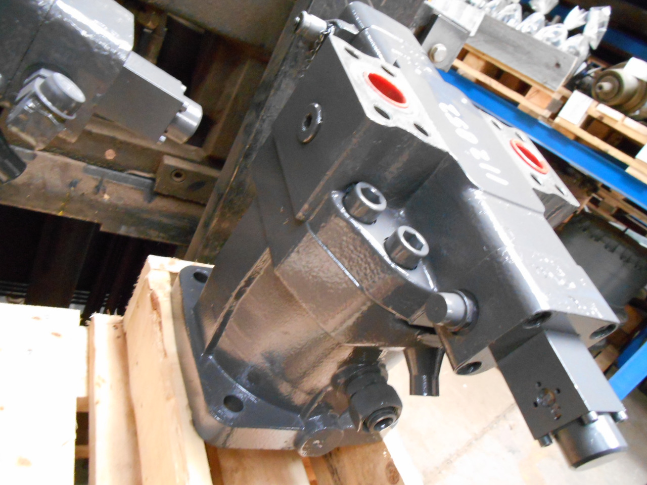 Motor hidráulico para Maquinaria de construcción Brueninghaus Hydromatik A6VM160EP2X/63W-VZB017A-S -: foto 2