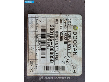 Oruga Doosan DX300 New unused tracks - triple grousers - DX300: foto 5