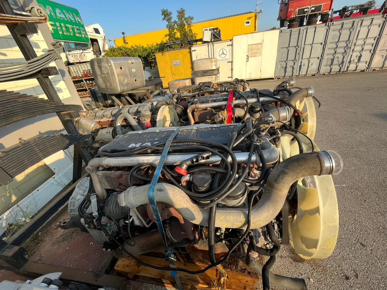 Motor y piezas para Camión ENGINE D2066LF57 MAN TGX: foto 8