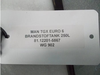 Depósito de combustible para Camión MAN 81.12201-5867 // 250 LITER TANK MAN TGX TGS EURO 6: foto 5