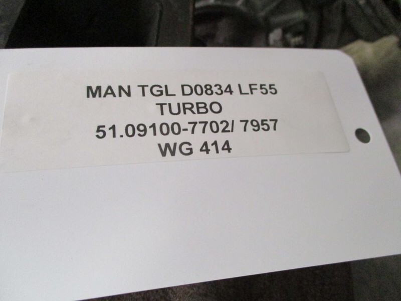 Turbocompresor para Camión MAN TGL 51.09100-7702 / 7957 TURBO: foto 2