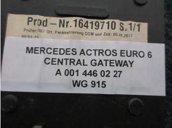 Sistema eléctrico para Camión Mercedes-Benz A 001 446 02 27 CGW MODULEN MERCEDES 1851 EURO 6: foto 4