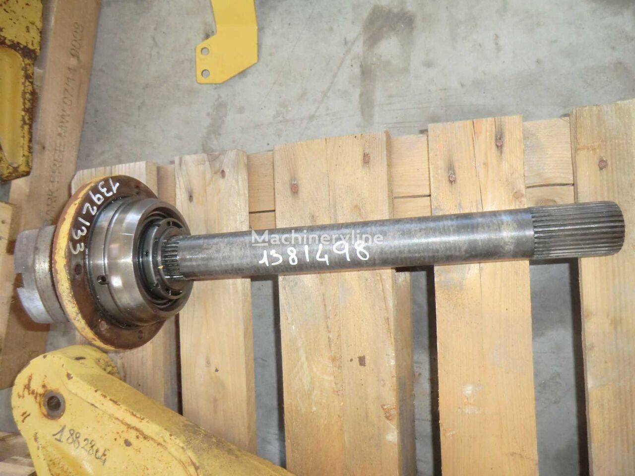 Suspensión para Dúmper articulado SHAFT + yoke as + retainer bearing + cage bearing (center axle)   CATERPILLAR 735 AWR00399 articulated dump: foto 6