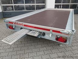 Remolque portavehículos nuevo Eduard Kleinwagentransport 1800kg 350x200cm verfügbar: foto 15