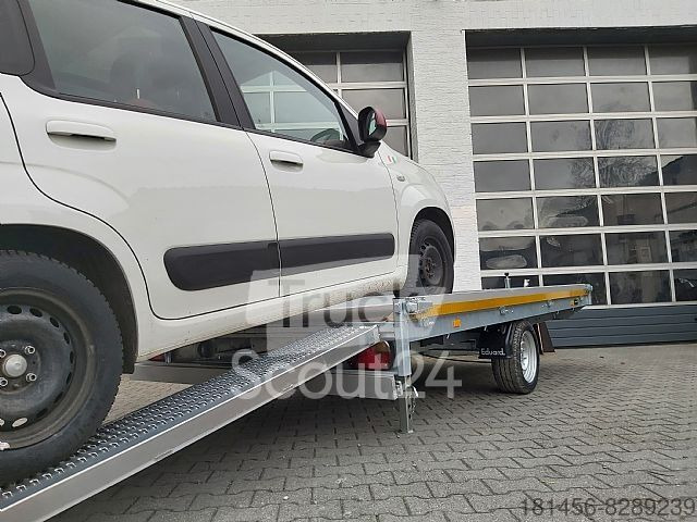 Remolque portavehículos nuevo Eduard Kleinwagentransport 1800kg 350x200cm verfügbar: foto 3