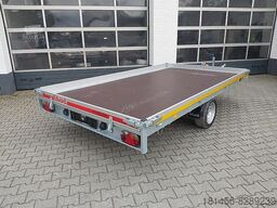 Remolque portavehículos nuevo Eduard Kleinwagentransport 1800kg 350x200cm verfügbar: foto 16