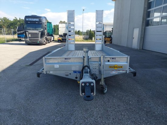 Remolque góndola rebajadas para transporte de equipos pesados nuevo HUMBAUR HS654020 BS Tiefladeranhänger mit Auffahrrampen, Verzinkt,: foto 5