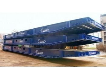 Novatech RT100 - Novatech 100 ton roll-trailer - Remolque