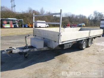  Blomert Twin Axle Trailer - Remolque plataforma/ Caja abierta