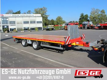 ES-GE Tandemanhänger - Containerverr.  - Remolque plataforma/ Caja abierta