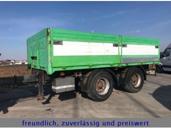 Krukenmeier BAUSTOFF * TANDEM * BPW-ECO *  - Remolque plataforma/ Caja abierta