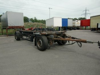 Remolque portacontenedore/ intercambiable Krone AZW 18 Lafette