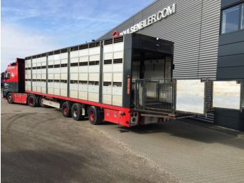 Fliegl 3 stock  - Remolque transporte de ganado