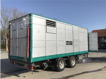  Kempf - Tandem Viehanhänger TPA Doppelstock 14 t. - Remolque transporte de ganado