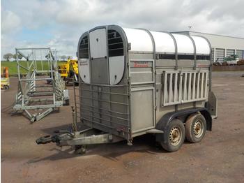  Nugent 8' x 5' Twin Axle Livestock Trailer, Sheep Gates - Remolque transporte de ganado