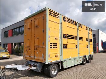 Pezzaioli RBA31 / Hubdach / 3 Stock  - Remolque transporte de ganado
