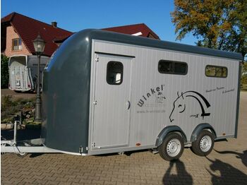 Remolque transporte de ganado WST Edition Alu 4 Pferde Top Zustand: foto 1