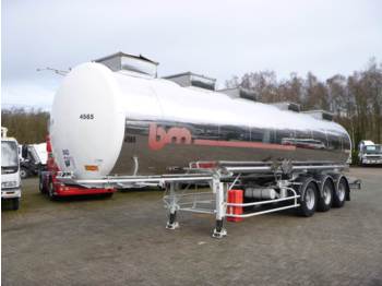 Semirremolque cisterna para transporte de substancias químicas BSLT Chemical tank inox 33 m3 / 1 comp: foto 1