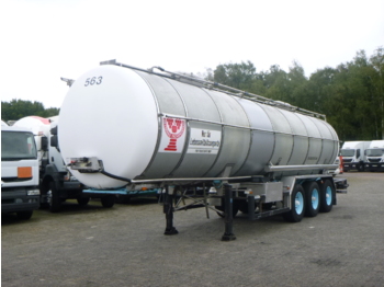 Semirremolque cisterna para transporte de alimentos Burg Food tank inox 30.3 m3 / 1 comp: foto 1
