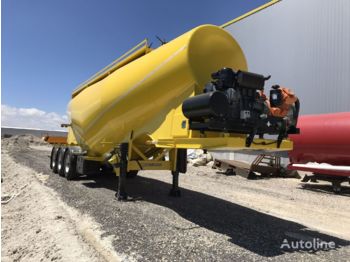 Semirremolque cisterna para transporte de cemento nuevo EMIRSAN Customized Cement Tanker Direct from Factory: foto 1