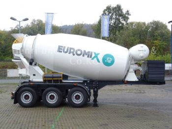 Semirremolque cisterna para transporte de silos EUROMIX MTP 12m³ Betonmischer / MIETFAHRZEUG: foto 1