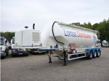 Semirremolque cisterna para transporte de harina Feldbinder Powder tank alu 43 m3 + compressor: foto 1