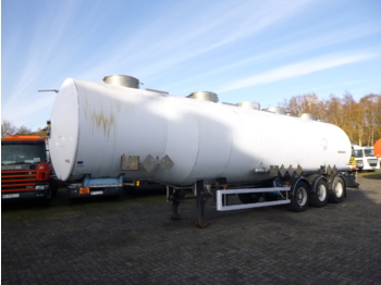 Semirremolque cisterna para transporte de substancias químicas Magyar Chemical tank inox 40.5 m3 / 3 comp: foto 1