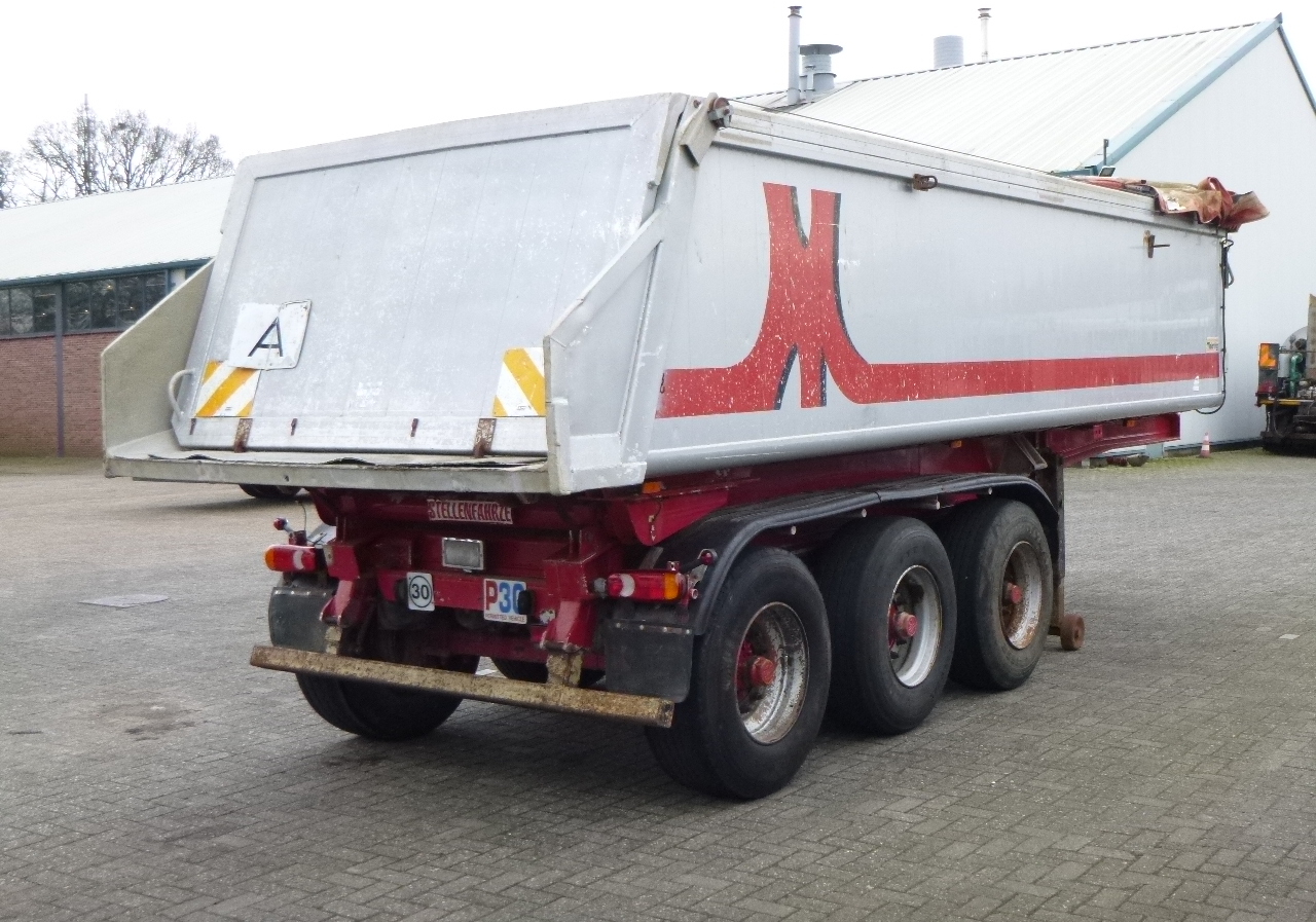Semirremolque volquete Meierling Tipper trailer alu 21 m3 + tarpaulin: foto 3