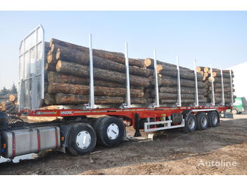 Semirremolque para transporte de madera nuevo OZGUL New: foto 1