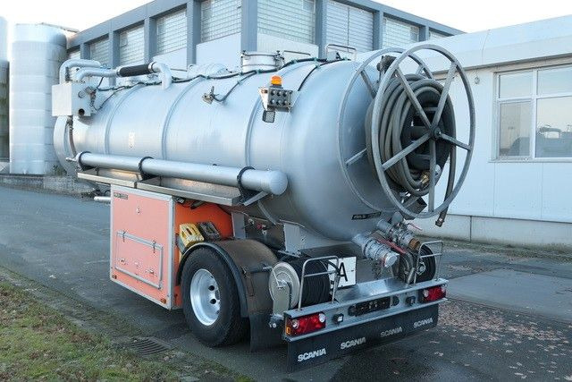 Semirremolque cisterna Saug Truck XXL 18,Kanalreiniger,Pumpe,Alu-Felgen: foto 10