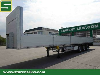 Semirremolque plataforma/ Caja abierta nuevo Schmitz Cargobull Baustofftrailer, Rungen 80 cm BW: foto 1