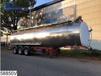 MAISONNEUVE Chemie 45177 liter,  isolated tank, 3 Compartments, Steel suspension - Semirremolque cisterna