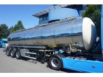 Semirremolque cisterna Schrader Tankfahrzeug f. Nahrungs- u. Genussmittel