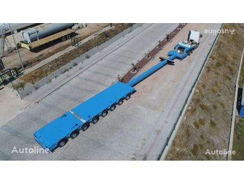 KOMODO CHASSIS SEMI-TRAILER KOMODO 8 PENDLE AXLE EXTENDABLE - Semirremolque góndola rebajadas