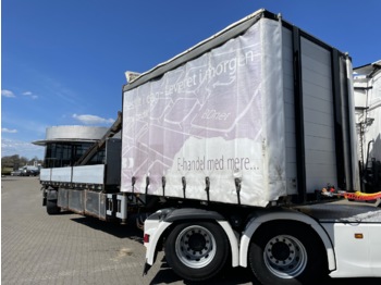 DAPA City trailer with HMF 910 - Semirremolque plataforma/ Caja abierta