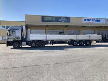 Semirremolque plataforma/ Caja abierta HeavyTrailer 3-Achs-Plateau Baustoff