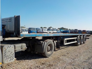 SDC BPW-axles - Semirremolque plataforma/ Caja abierta