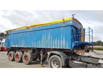 Semirremolque volquete Langendorf Kippauflieger SKA 24/28 Thermo Stahl/Alu 28 m³