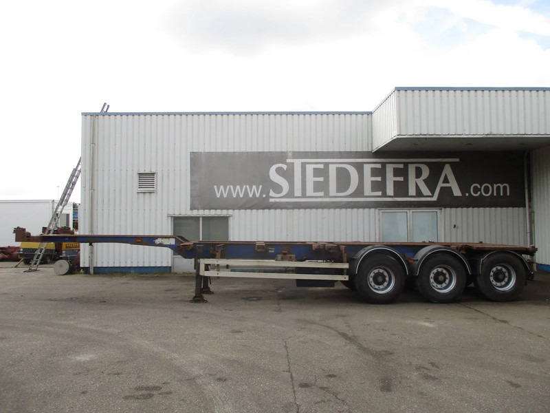 Semirremolque portacontenedore/ Intercambiable Wielton NS34P , Container trailer , 3 ROR axles , drum brakes , air suspension: foto 2