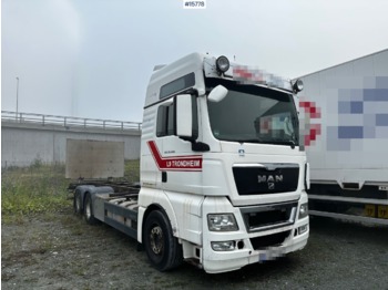 Camión portacontenedore/ Intercambiable MAN TGX 26.480
