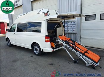 Ambulancia Volkswagen T5 Krankentransport inkl Trage Rollstuhl Scheckh
