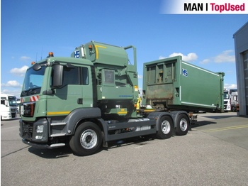 MAN TGS 26.320 6X2-4 BL (Seitenlader,Müllfzg.) - Camión de basura