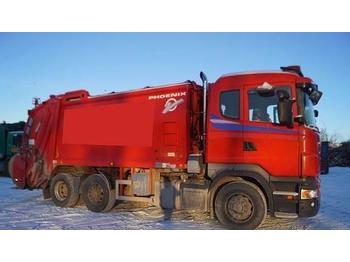 Scania R380 1 kammer komprimatorbil  - Camión de basura
