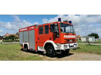 Camión de bomberos Iveco Feuerwehr 4x4  3 Sperren Wassertank Autobomba: foto 1