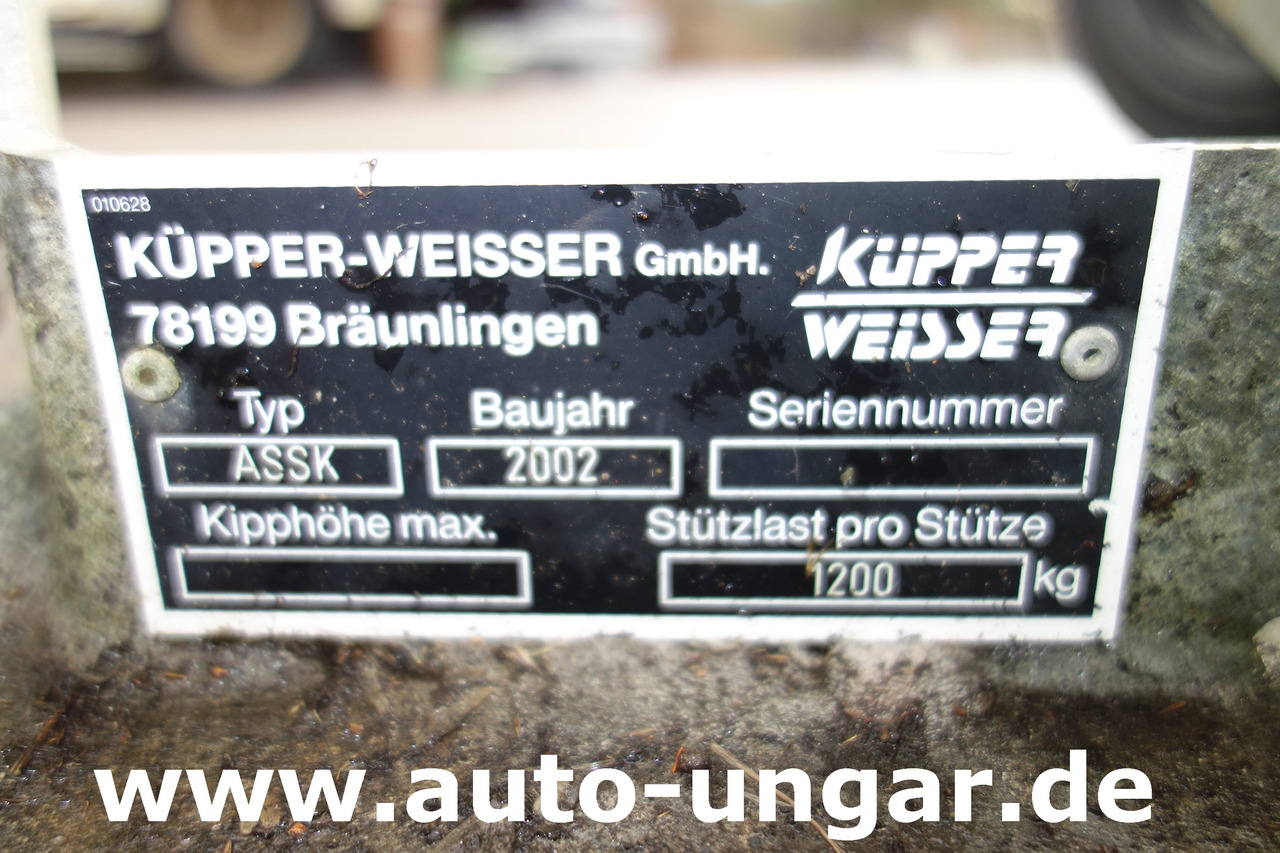 Vehículo municipal Küpper Weisser Stützen Streuerstützen Gerätestützen Abstützung: foto 12